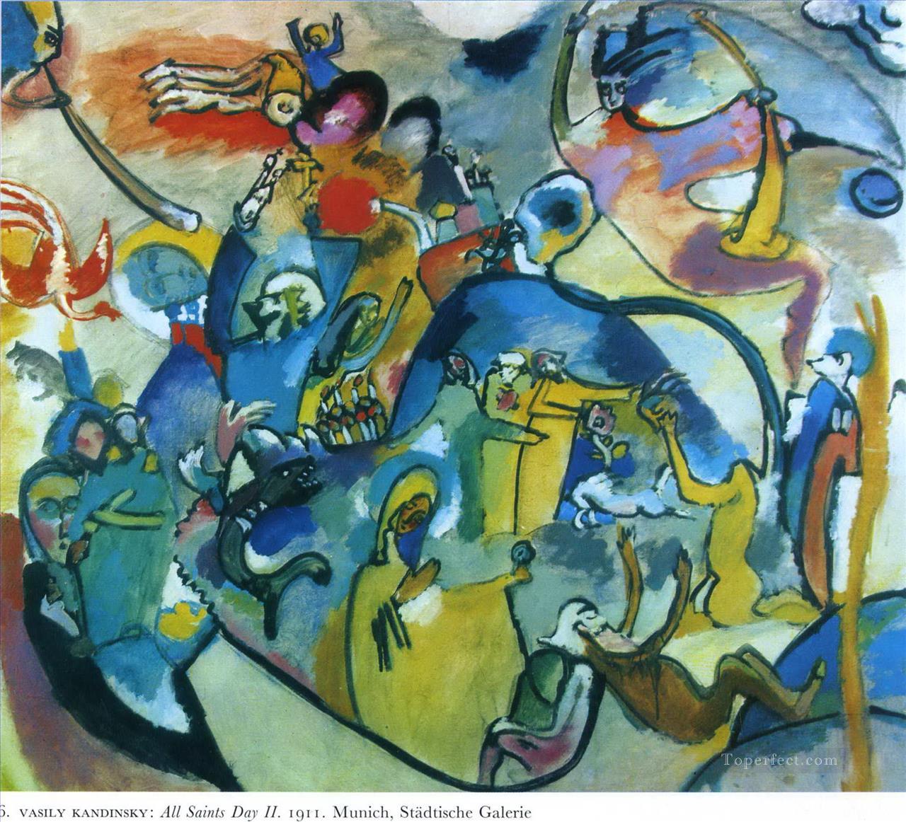 All Saints day II Wassily Kandinsky Oil Paintings